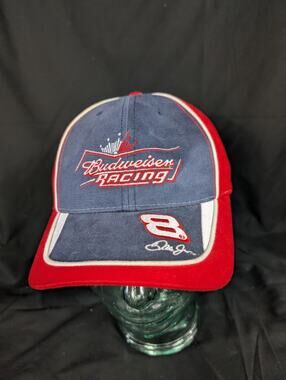 Dale Earnhardt Jr. 8 NASCAR Racing Budweiser Hat Cap Strapback Winners Circle
